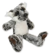 Peluche loup assis 