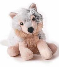 Peluche loup assis 