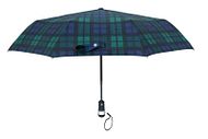 Regenschirm 'LED-Trek' grün/blau