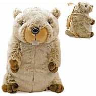 Zaino della peluche marmotta 