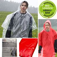 Festival / Notfall Poncho transparent