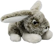 Plush bunny "SCHMUSI" lying do