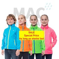 Regenjacke Kids NEON