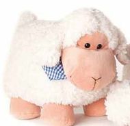 Standing sheep plush toy