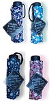 Super mini folding umbrella 4 patterns assorted